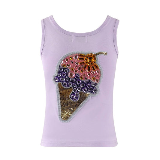 Ice Cream Gems Tank Lila