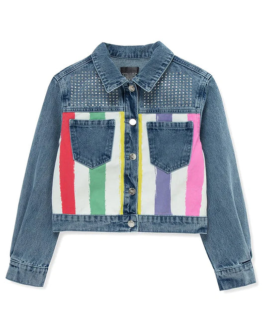 Studded Denim Jacket