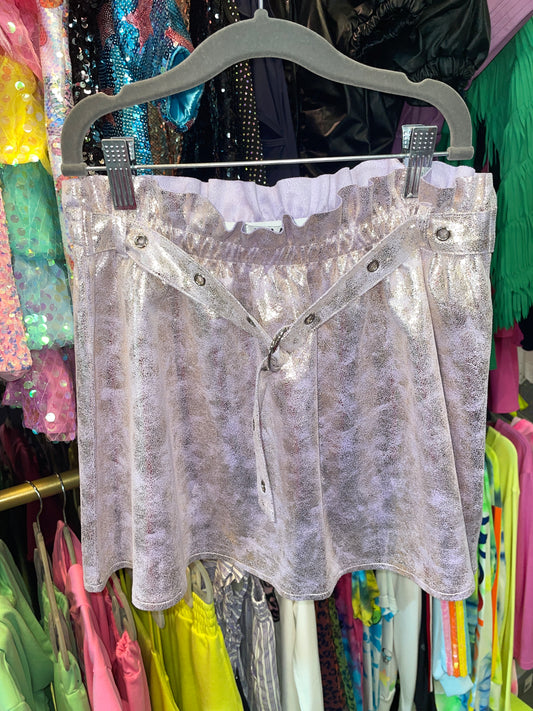 Moto Skirt Purple