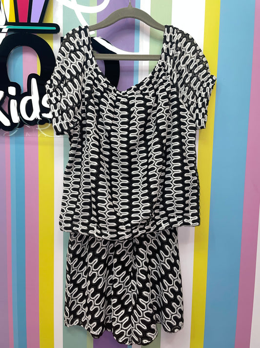 Puff Sleeve Top Black
