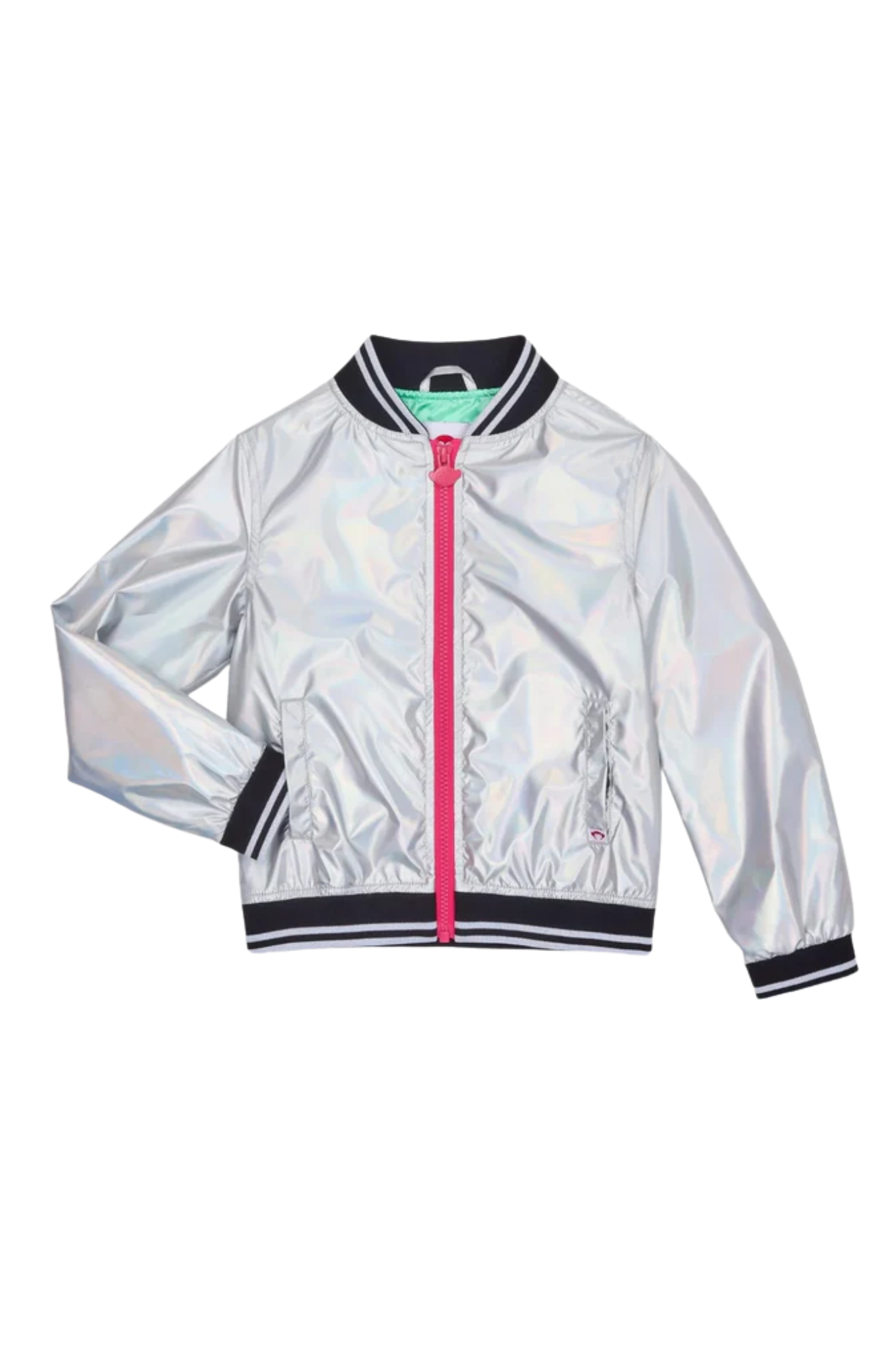 Iridescent Nikki Bomber Jacket