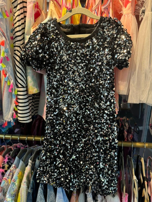 Sequin Dress Black