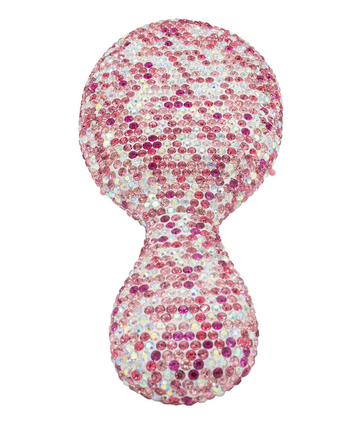 Small Crystal Hair Brush