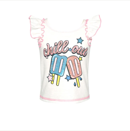 Chill Out Print T-Shirt