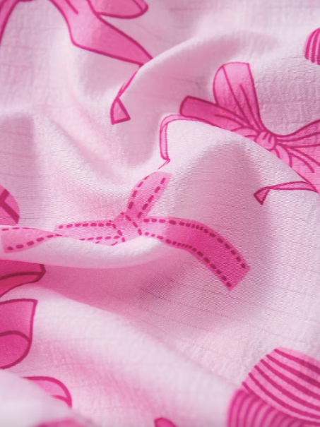 Deep Pink Bows Pajamas
