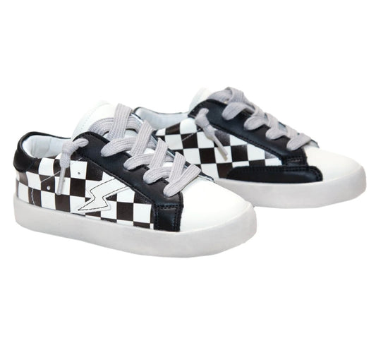 Square Bolt Shoes B&W