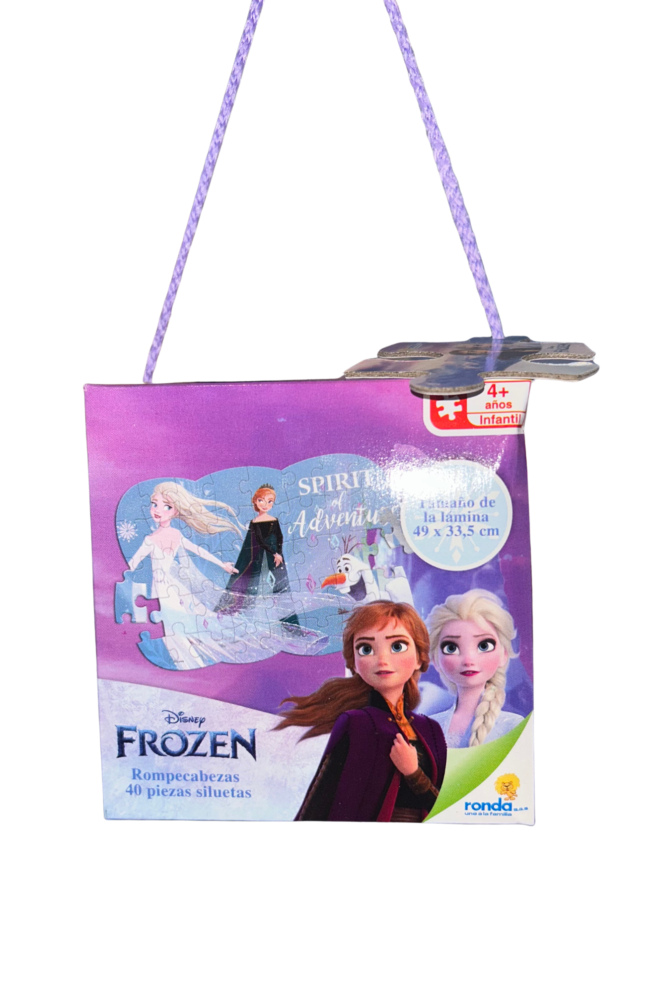 Rompecabezas Frozen x 40pzas