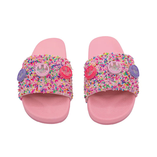 Sprinkle Smile Charm Slides