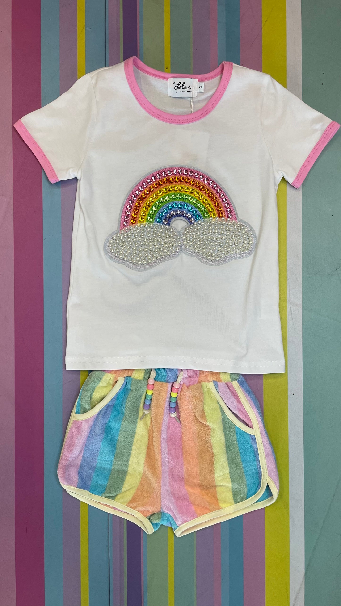 Pastel Ombre Terry Short