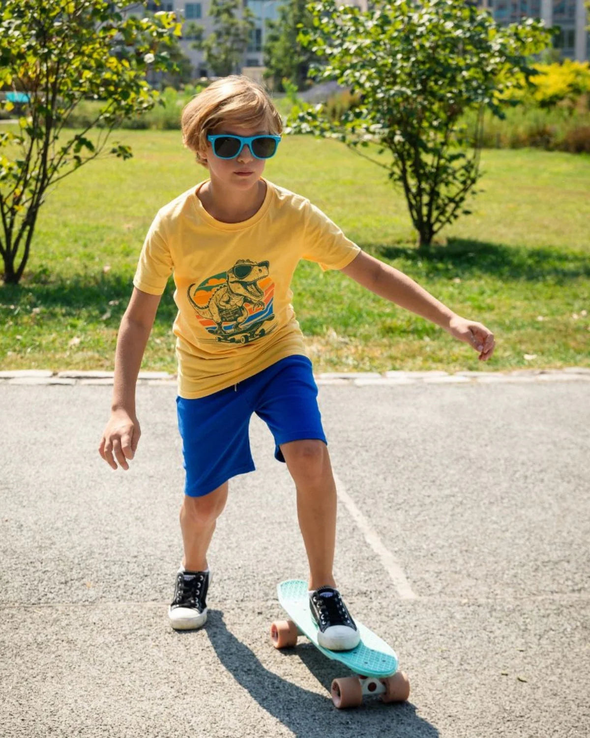 Dino Rock Graphic Tee
