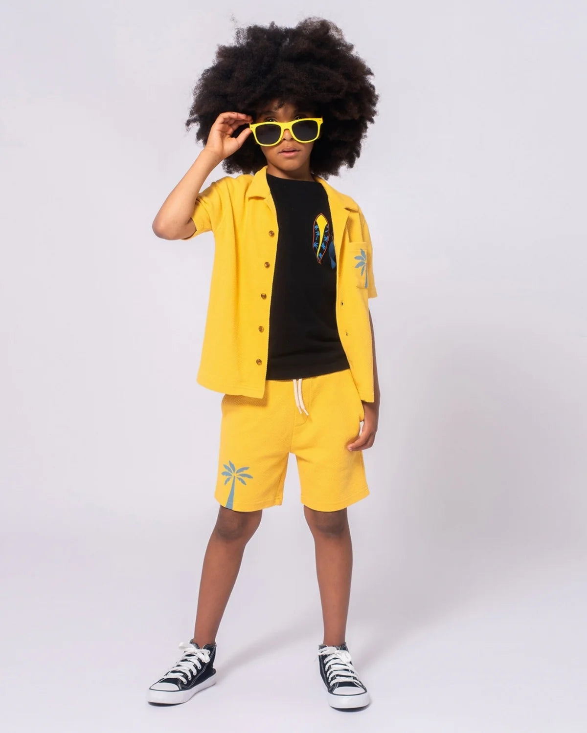 Sunny Smile/Palm Tree Resort Yellow Set