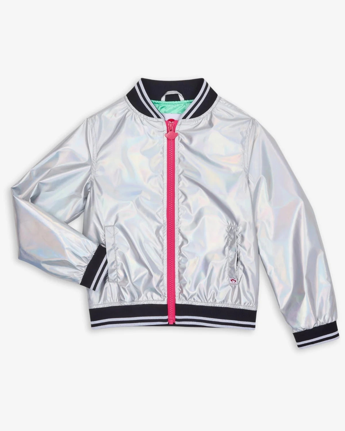 Iridescent Nikki Bomber Jacket