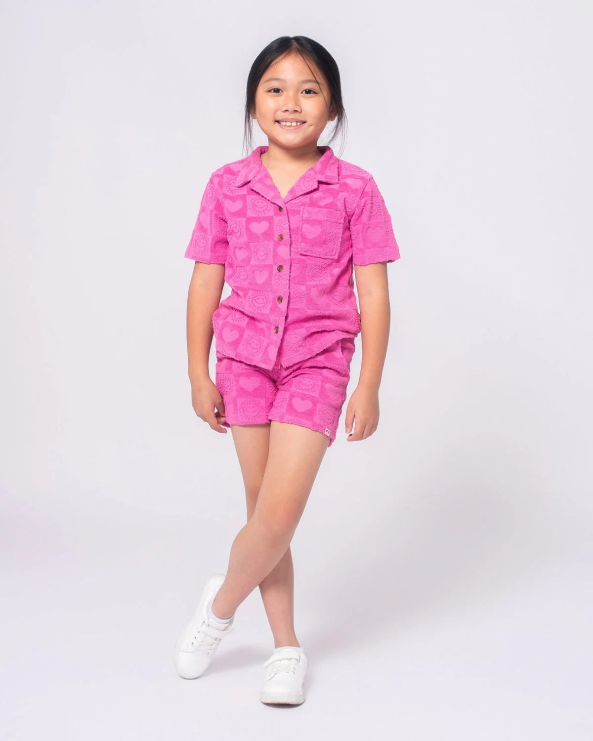 Sunny Check Resort Terry Set