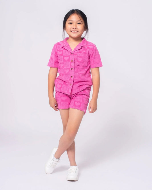Sunny Check Resort Terry Set