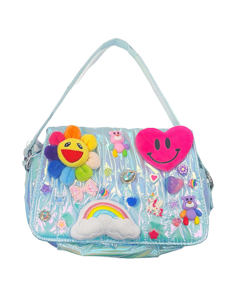 Charm Quilted Crossbody