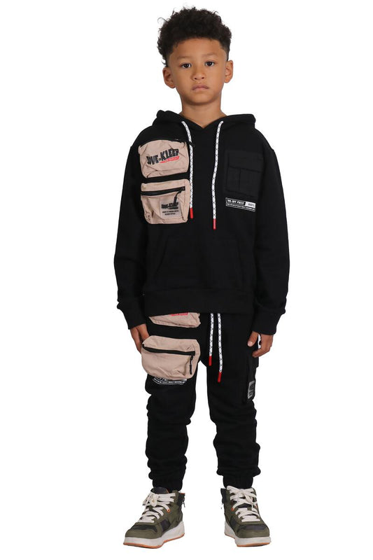 Hoodie Rox Set Black