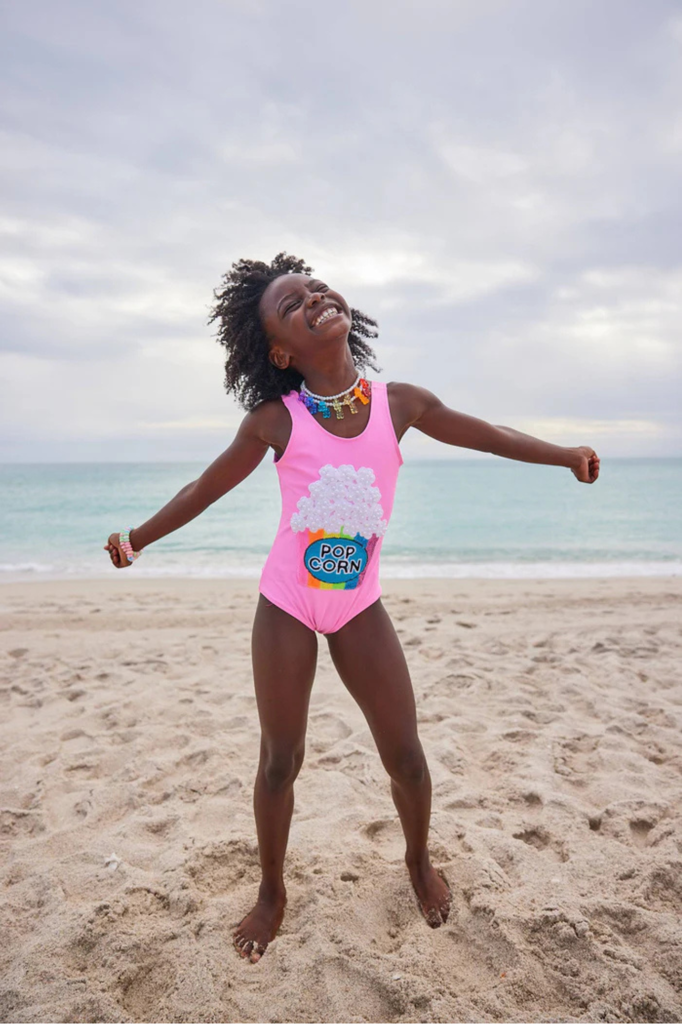Popcorn and Pearls Swimsuit