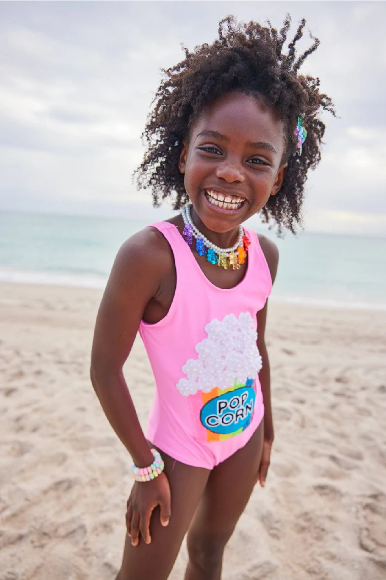 Popcorn and Pearls Swimsuit
