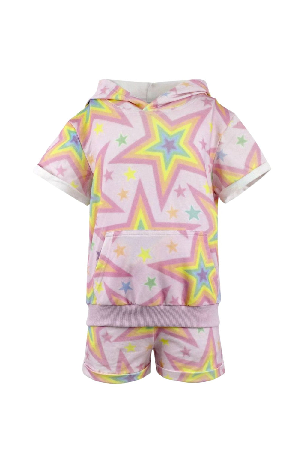 Super Star Hoodie Short Set