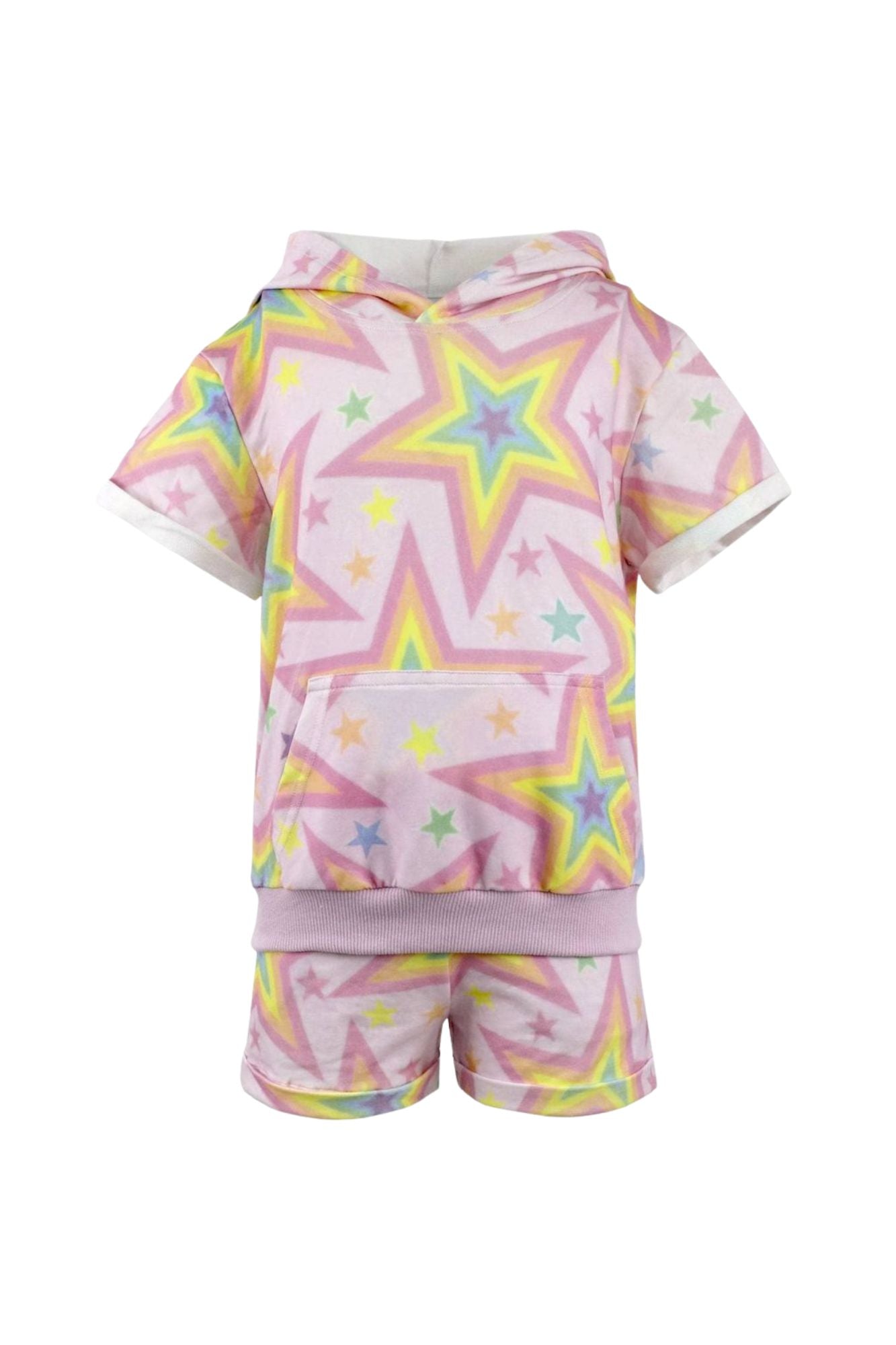 Super Star Hoodie Short Set