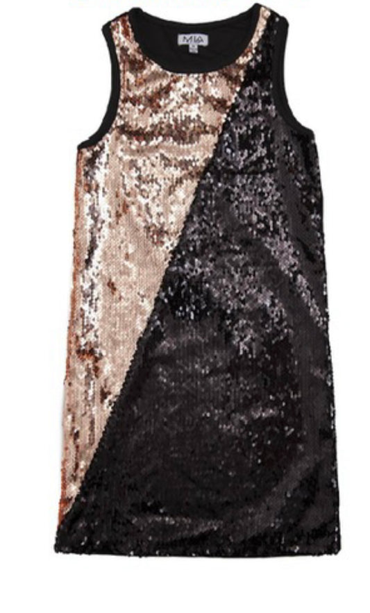Sequin Dress Gold