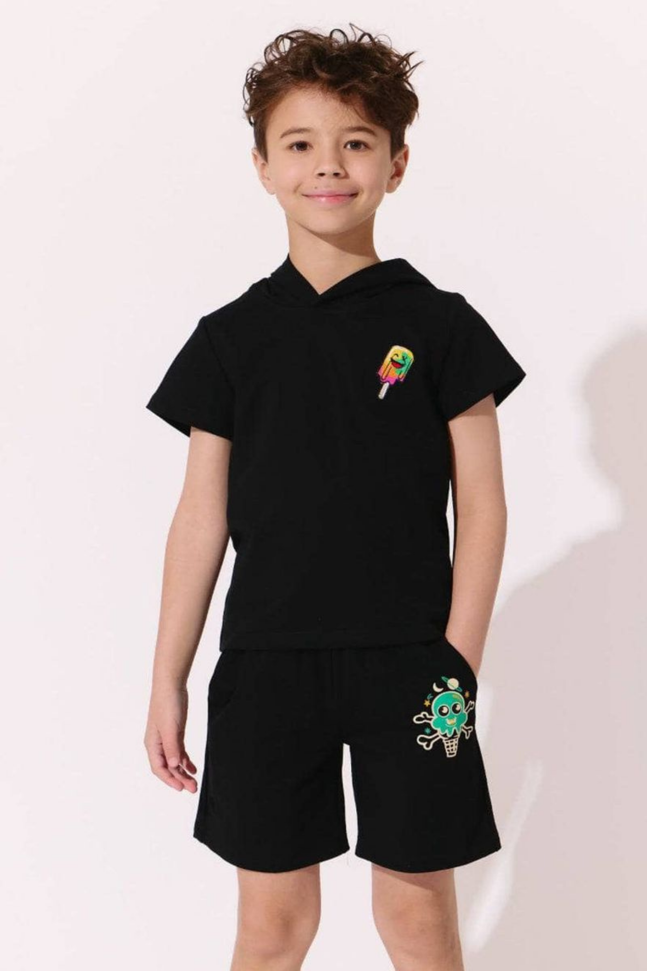 Rocket Ice Cream Short Set