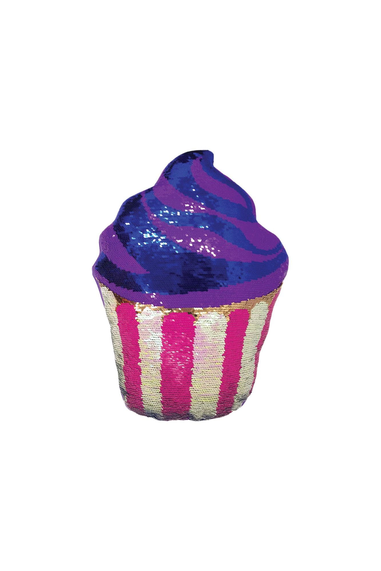 Mini Cupcake Reversible Sequin Plush