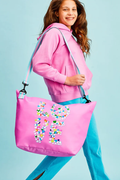 Peace & Love Reversible Weekender Bag