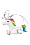 Rainbow Unicorn Purse Key Chain