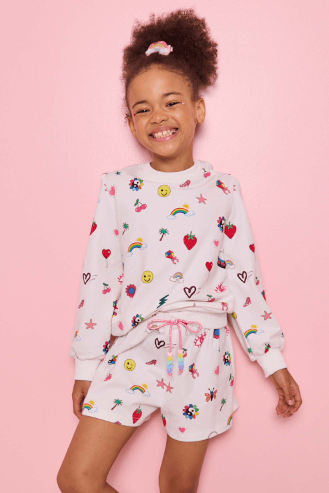 Emoji Vibes Short Set