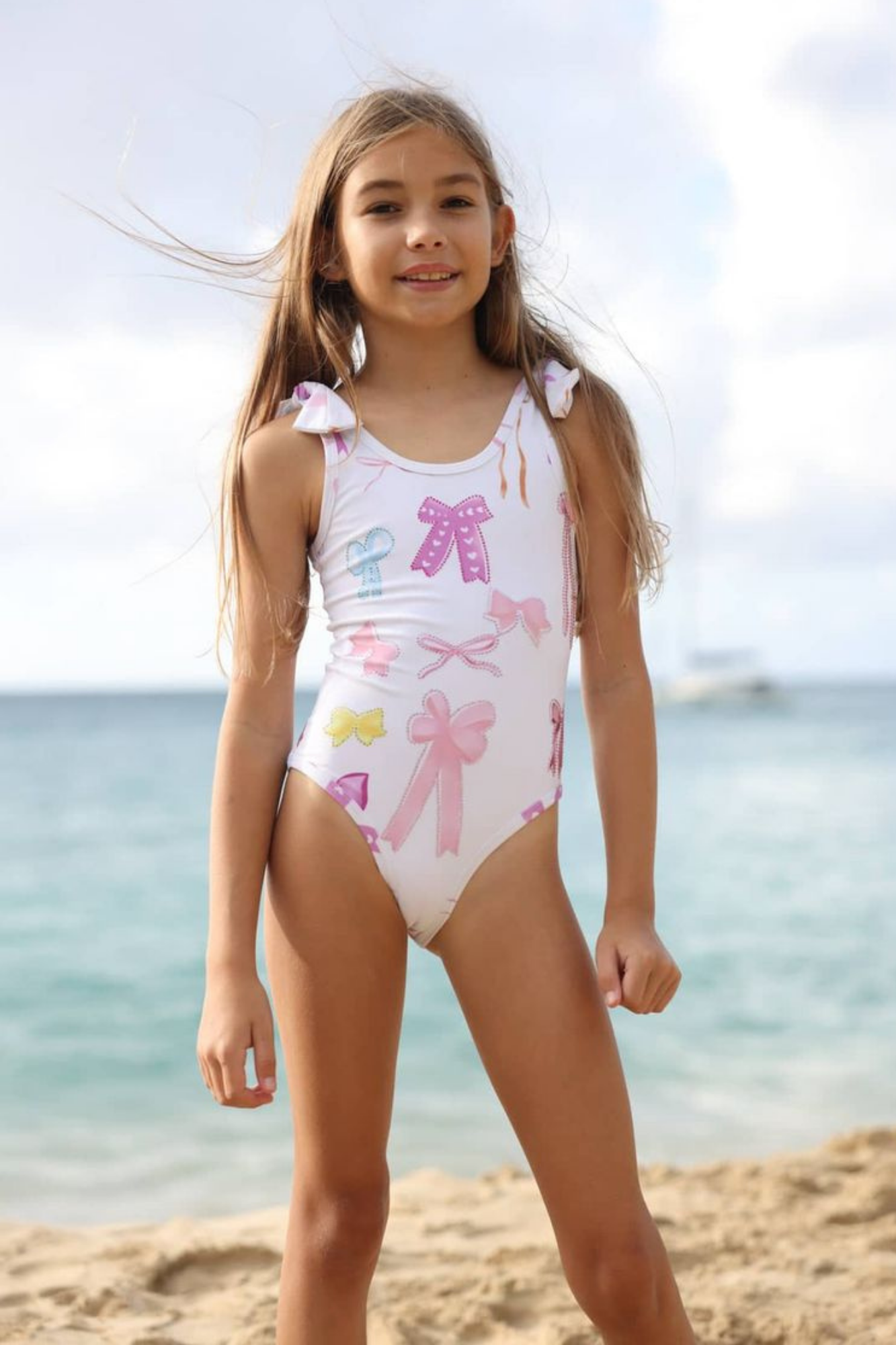 Pretty Bows Sparkle Swimsuit