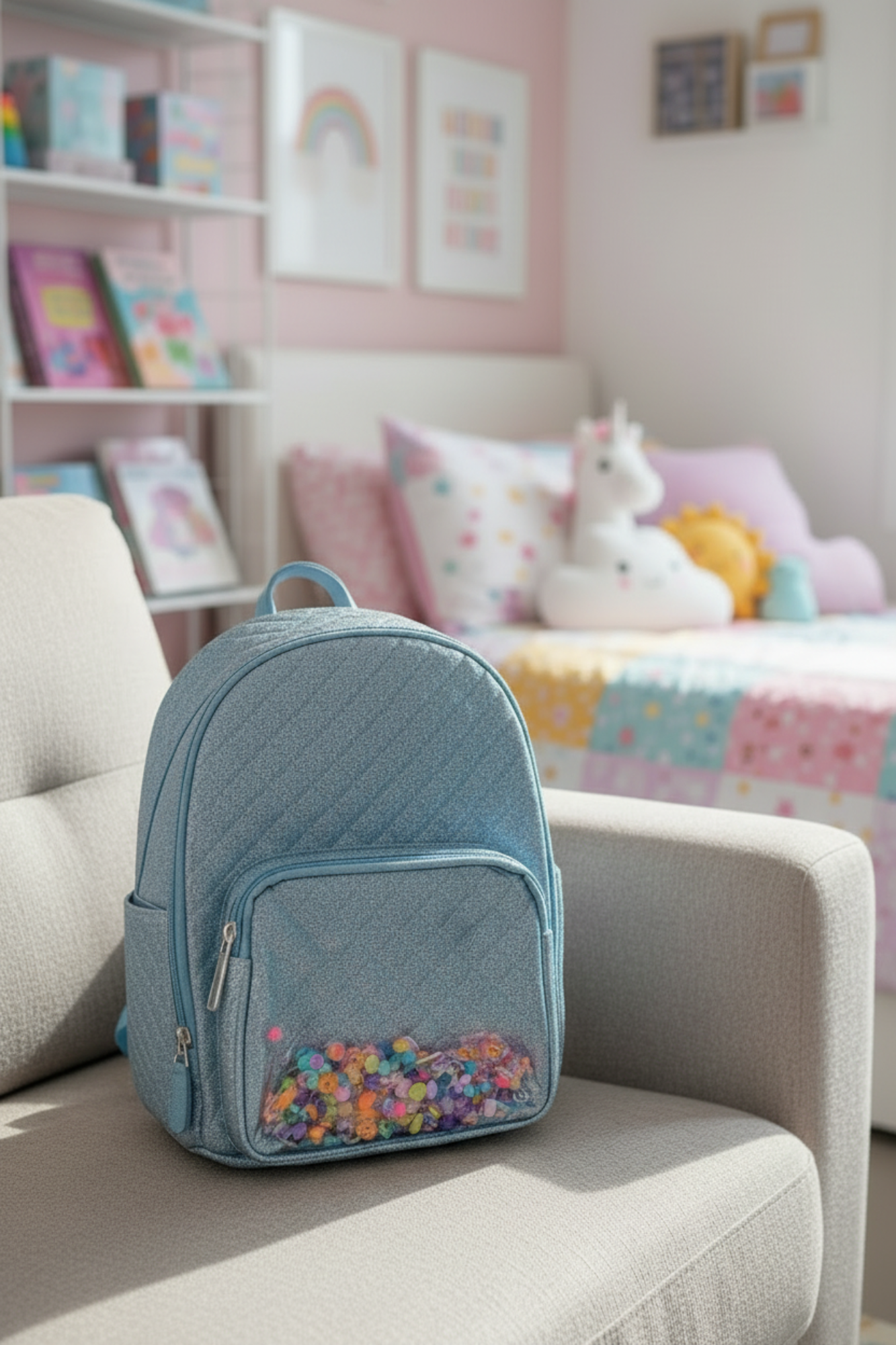 Confetti Charm Mini Backpack
