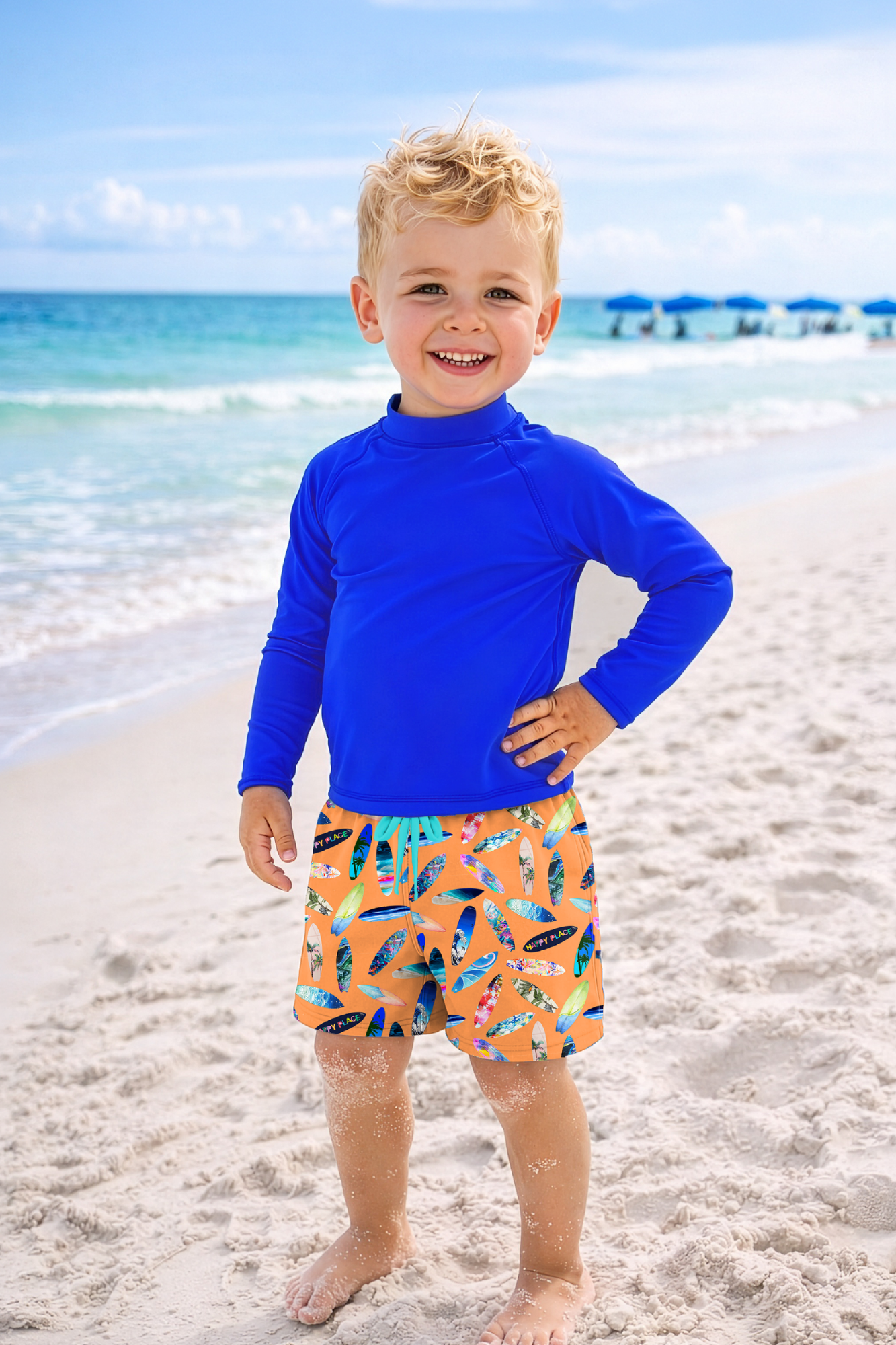 Dylan Boys Surfboard Board Shorts