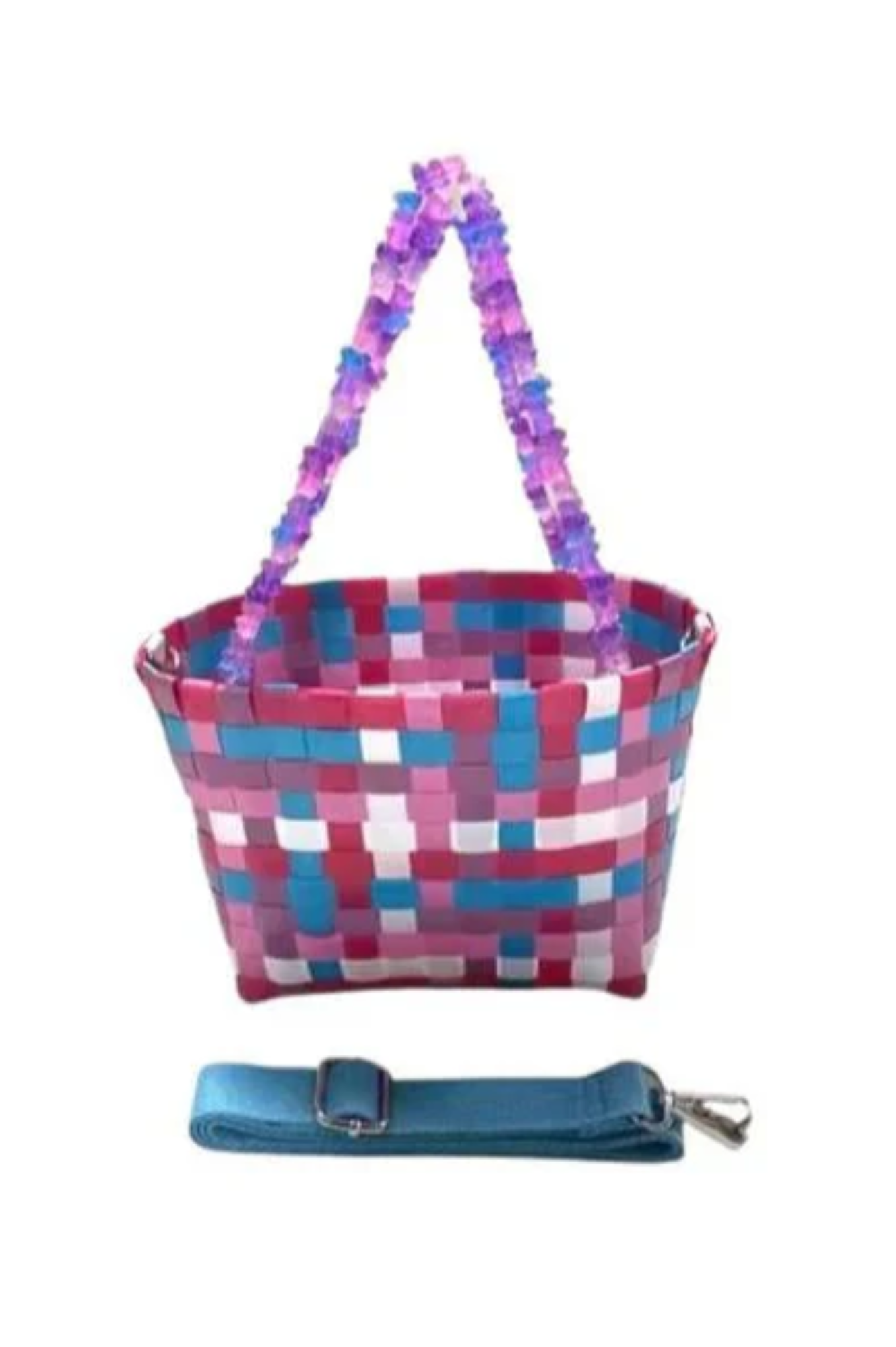 Straw Gummy Bear Bag