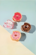 Donuts Claw Hair Clips