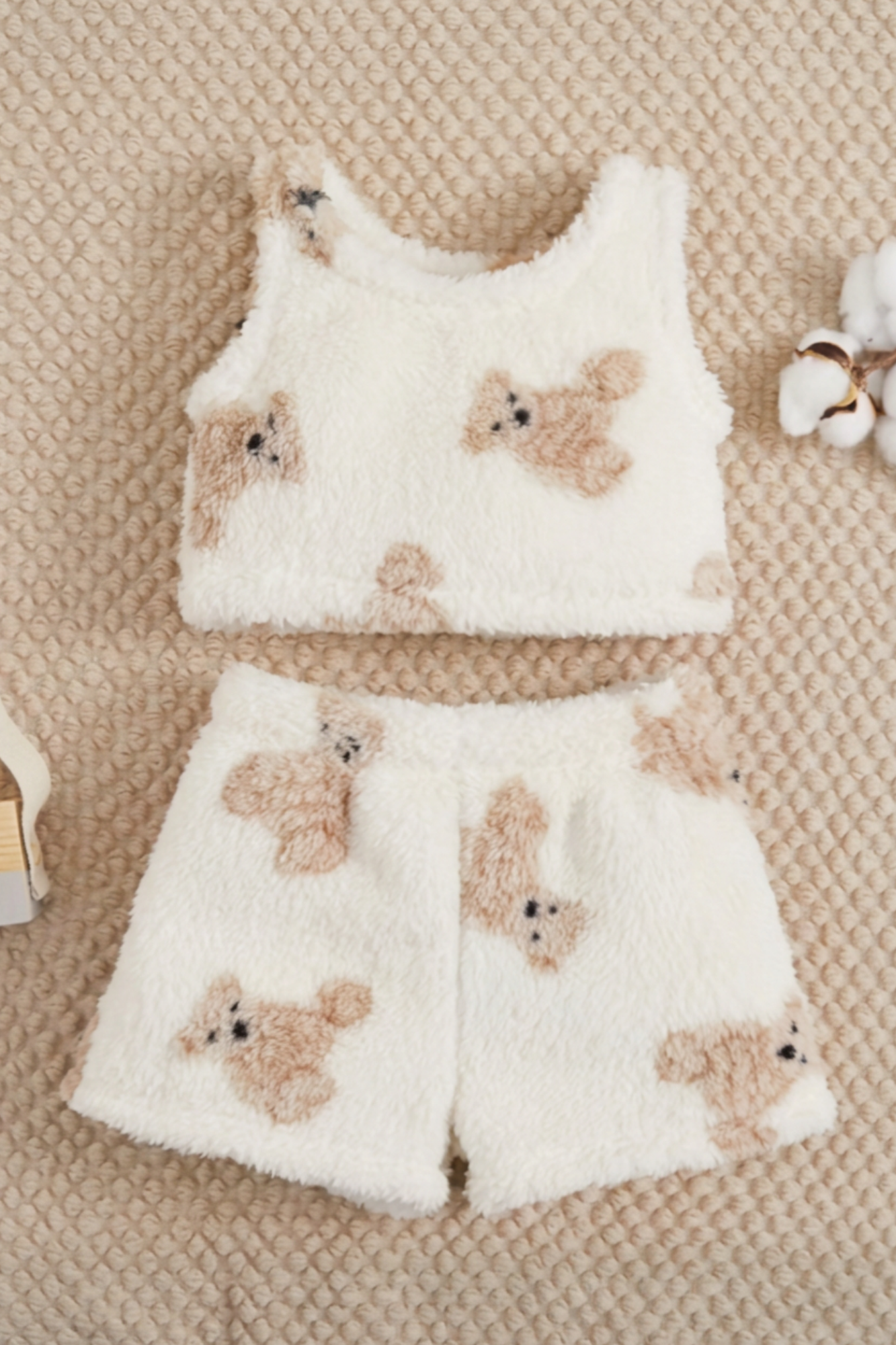 Furry Teddy Bear Set
