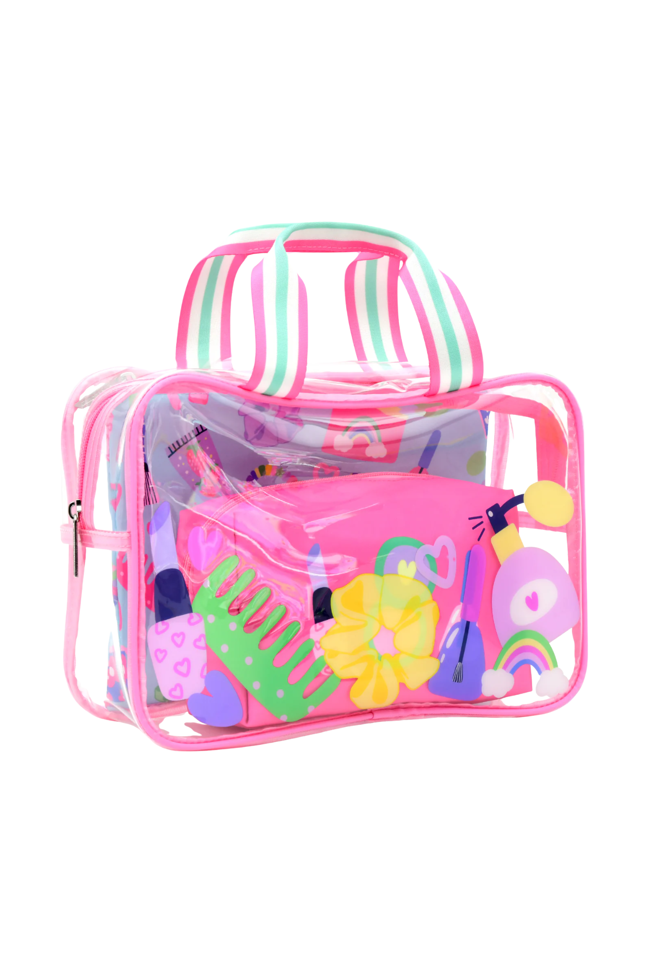 Wake Up And Makeup Cosmetic Bag Trio