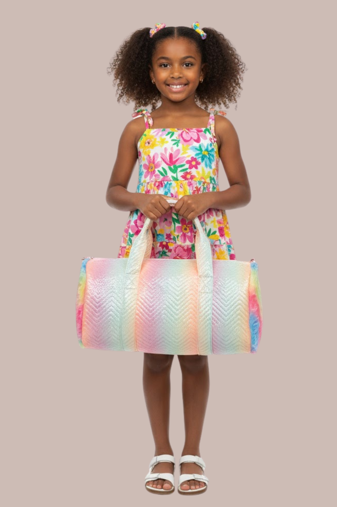 Pastel Tie Dye Duffel Bag