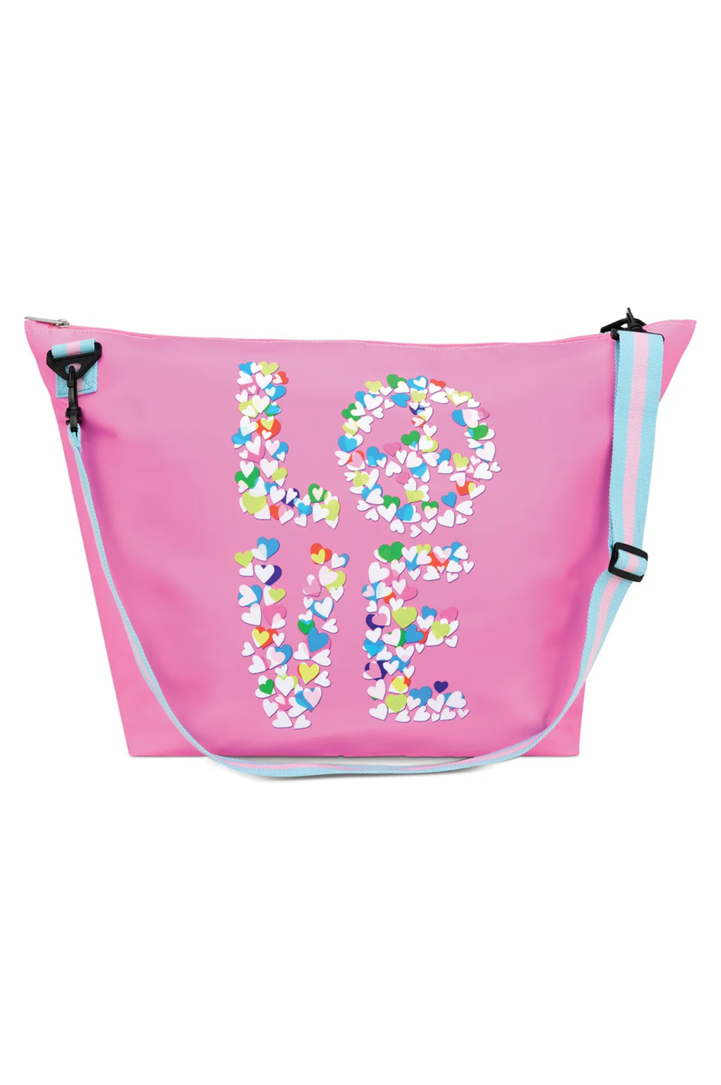 Peace & Love Reversible Weekender Bag