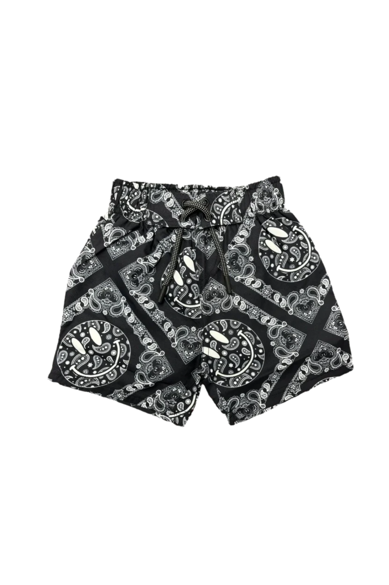 Bandana Board Shorts Black