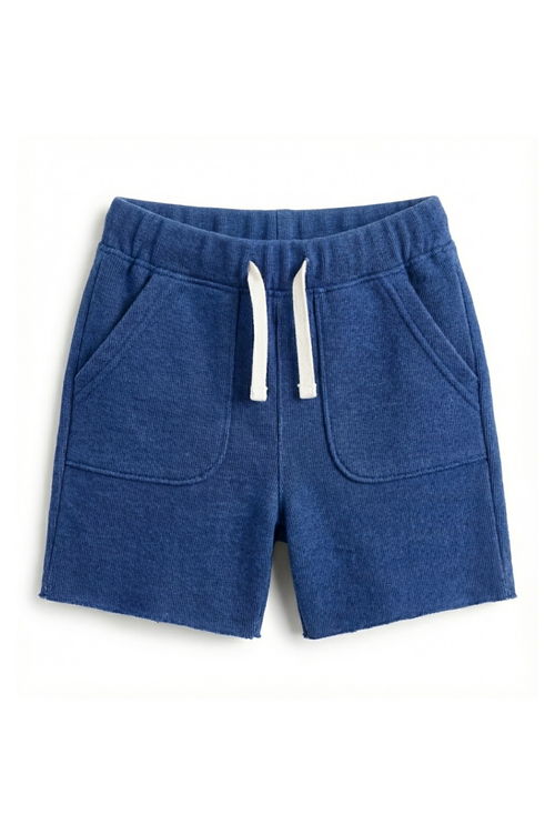 Blue Shorts Comfy with Pockets