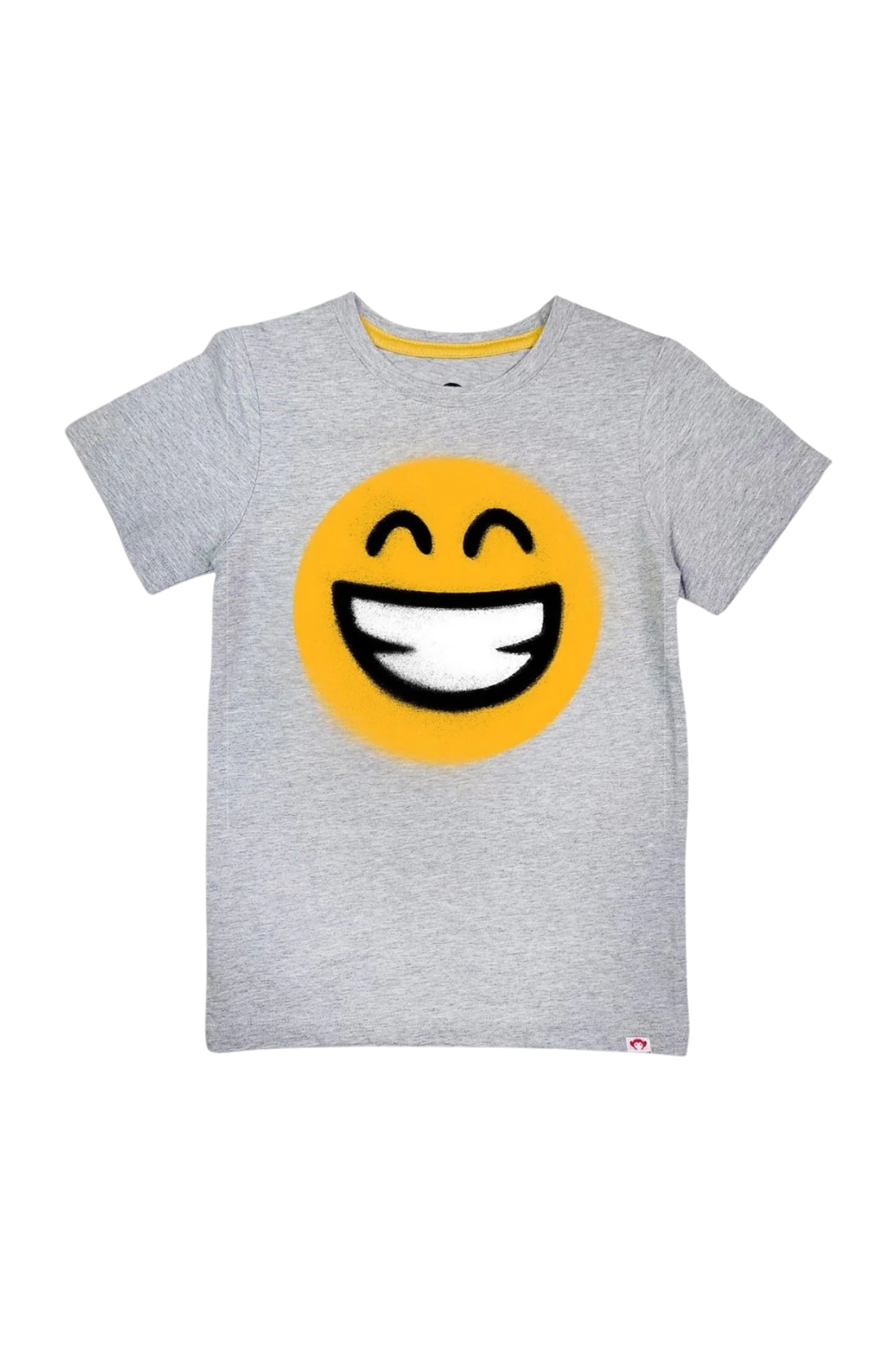 Graphic Tee Grey Keep Smiling