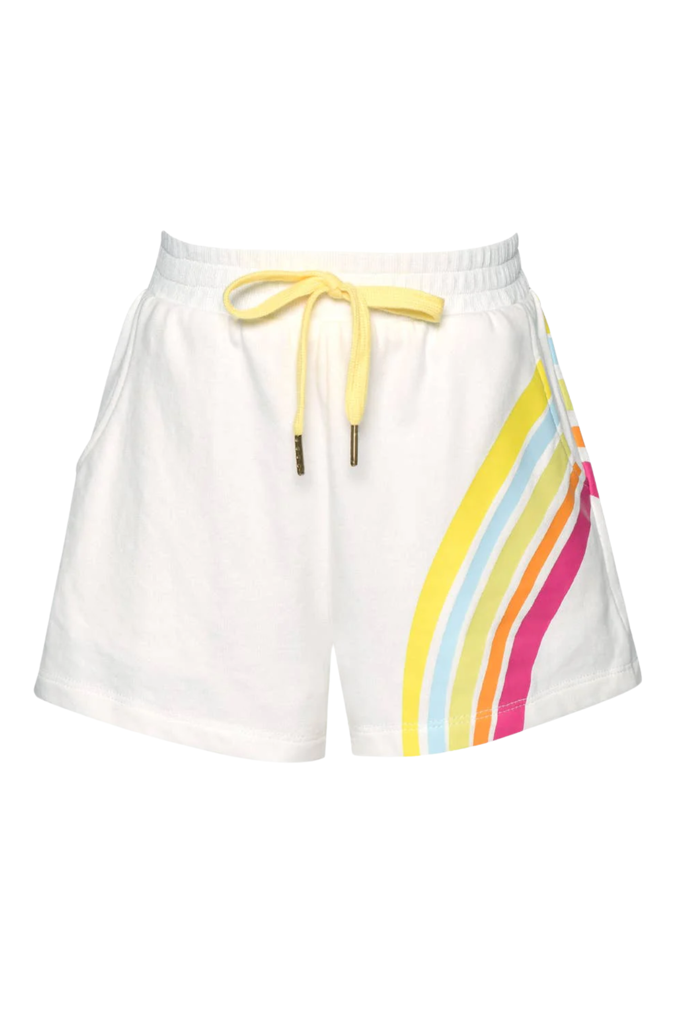 Rainbow Print Shorts