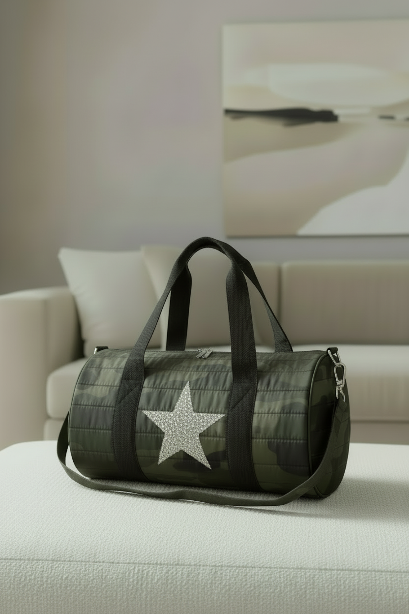 Camo Star Duffle Bag
