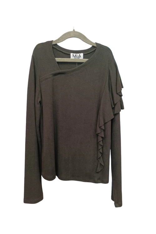 Asymetrical Sweater Black