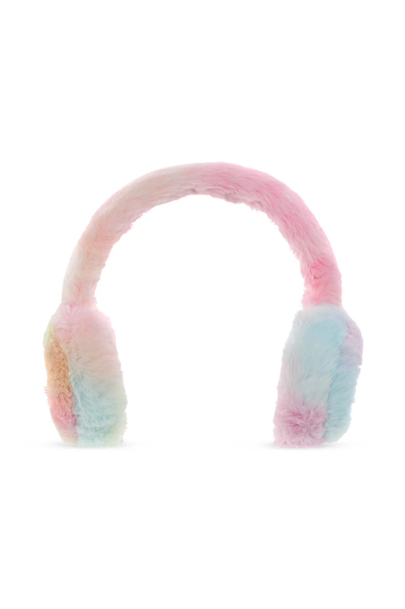 Tie Dye Furry Wireless Headphones