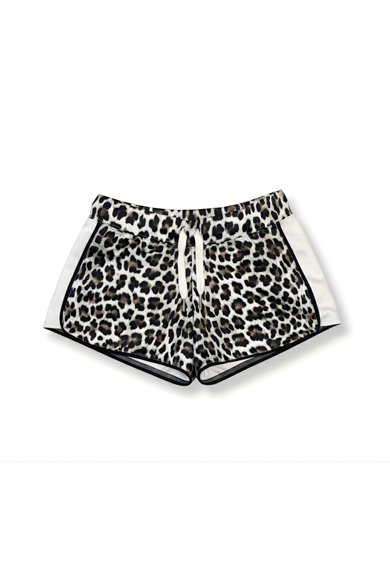 Short Black Animal Print