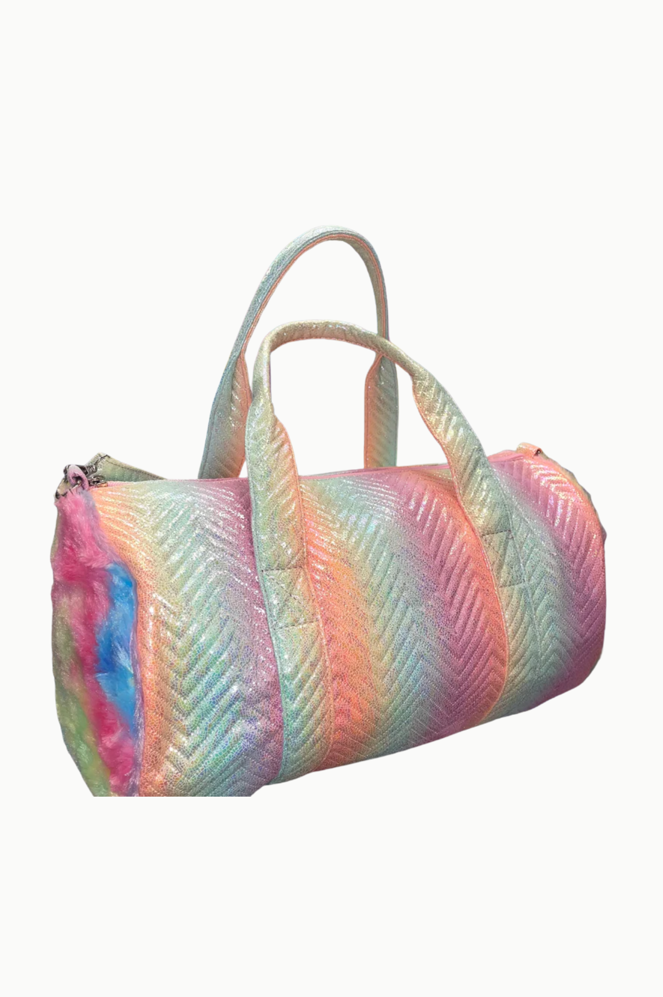 Pastel Tie Dye Duffel Bag