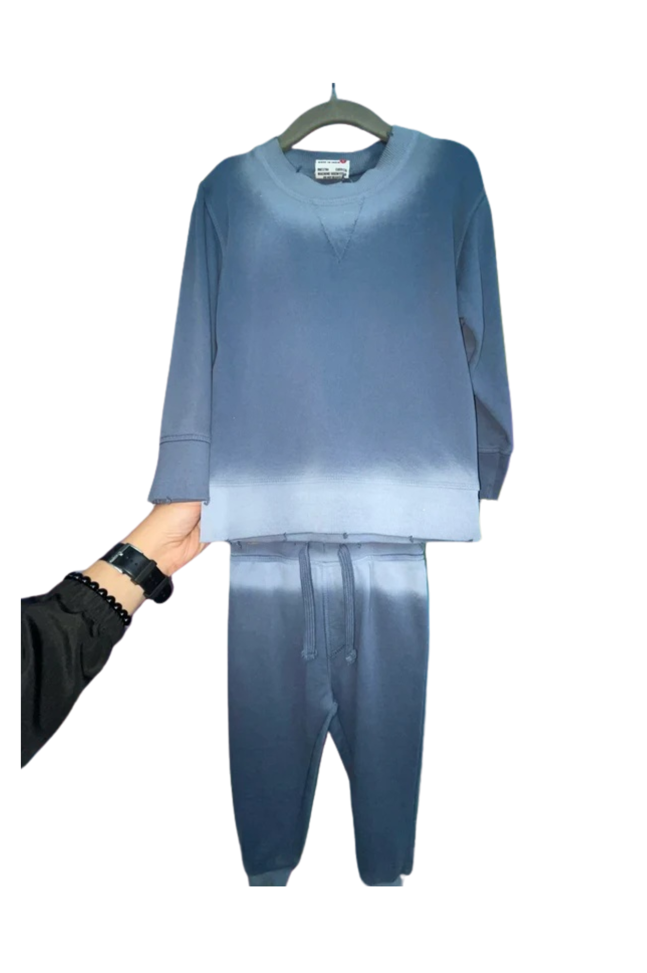 Set Sweater & Jogger Gradient Blue