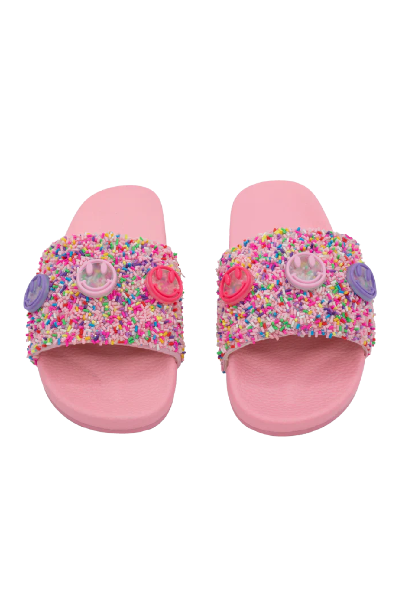 Sprinkle Smile Charm Slides